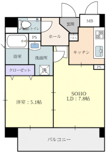 2～3階SOHO(間取)