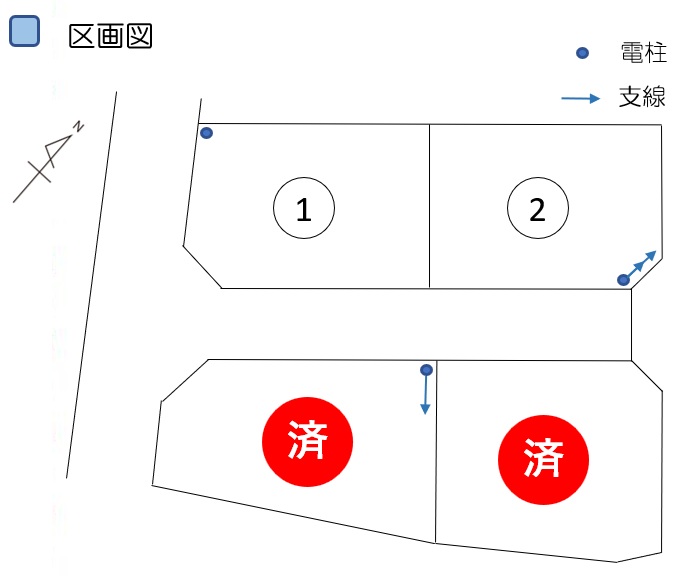 黒川分譲地Ⅵ期の - 山口市の小郡の小郡不動産