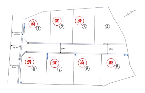 嘉川宮の原分譲地の - 山口市の小郡の小郡不動産