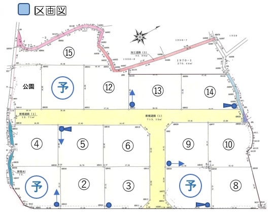 嘉川サニータウン宮の原Ⅱ　15区画の - 山口市の小郡の小郡不動産