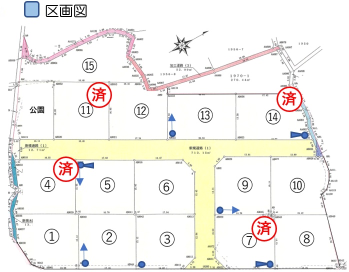 嘉川サニータウン宮の原Ⅱ　15区画の - 山口市の小郡の小郡不動産