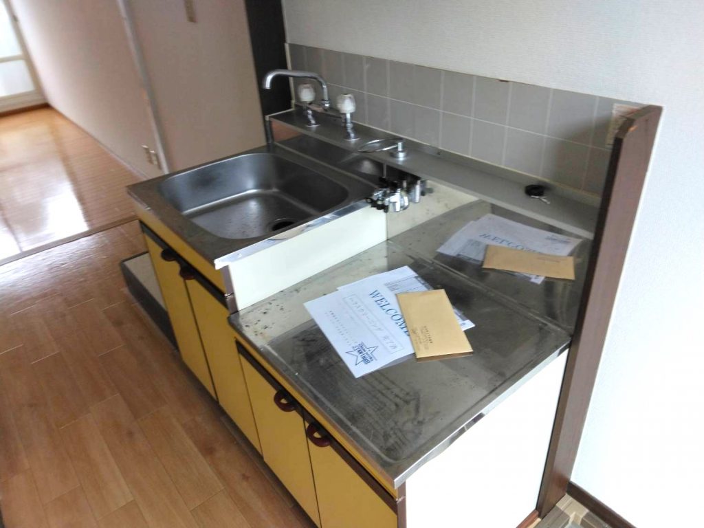 サンシティ田中の(キッチン) - 山口市の小郡の小郡不動産